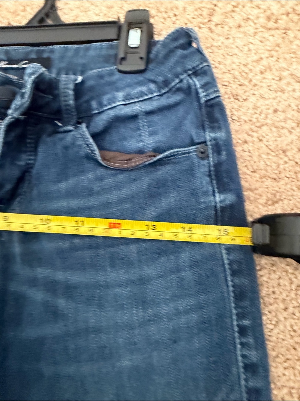 Girls Kenneth Cole New York UK Size 25 Blue Denim Skinny Jeans - Picture 4 of 7